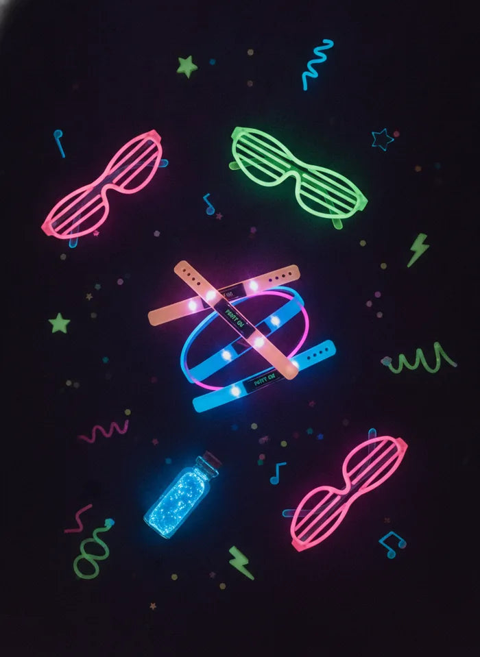 Pulseiras LED e neon Hutz para Kits para Festa
