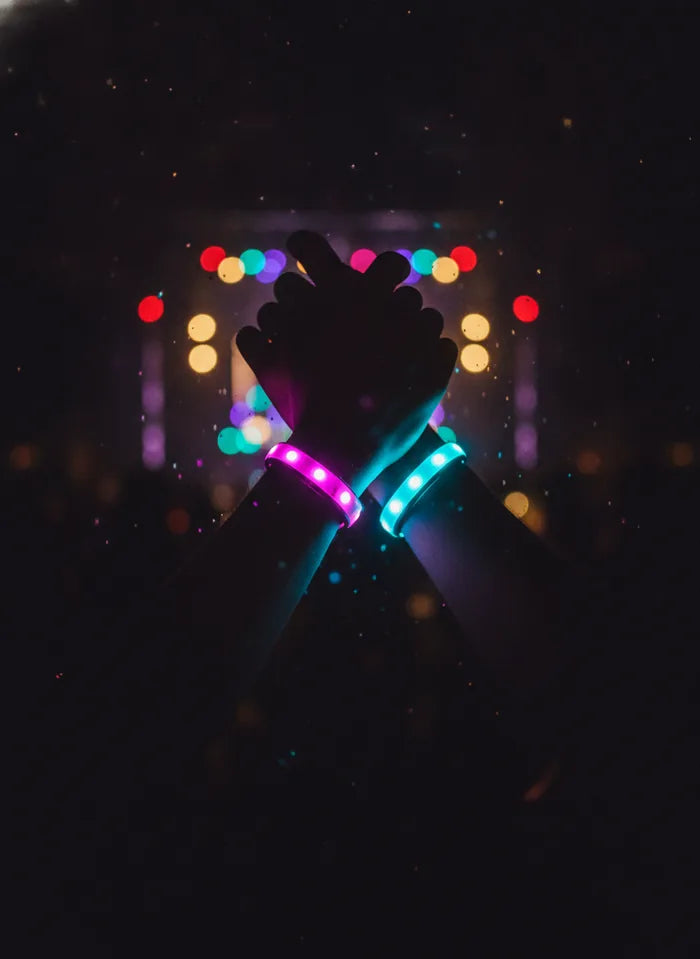 Pulseiras LED e neon Hutz para Pulseiras LED